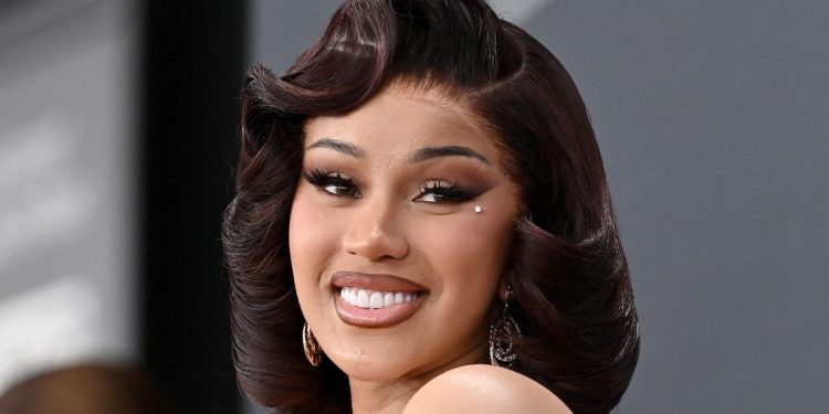 Cardi B’s Blue Bob Is Simply Jean-ius—See the Photos