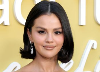 Selena Gomez’s “Brickhouse” Nails Are a Fun Twist on Classic Holiday Red—See the Photos