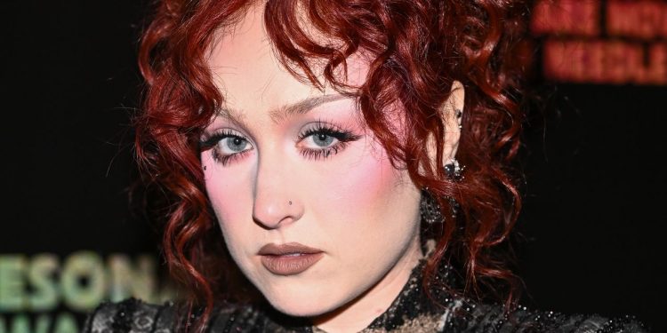 Chappell Roan’s Jewel-Encrusted Cat-Eye Nails Are a Gothic Glam Dream — See Photos