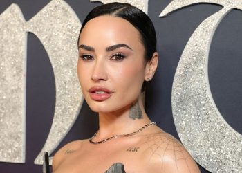 Demi Lovato’s Dolphin Skin Nails Are Nothing Short of Slick — See Photos