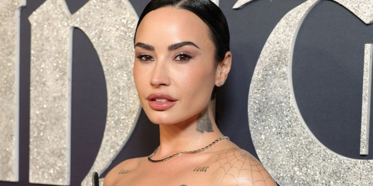 Demi Lovato’s Dolphin Skin Nails Are Nothing Short of Slick — See Photos