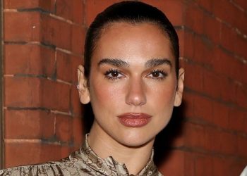 Dua Lipa’s Rainbow Confetti Nails Are Ready to Celebrate the New Year — See Photos