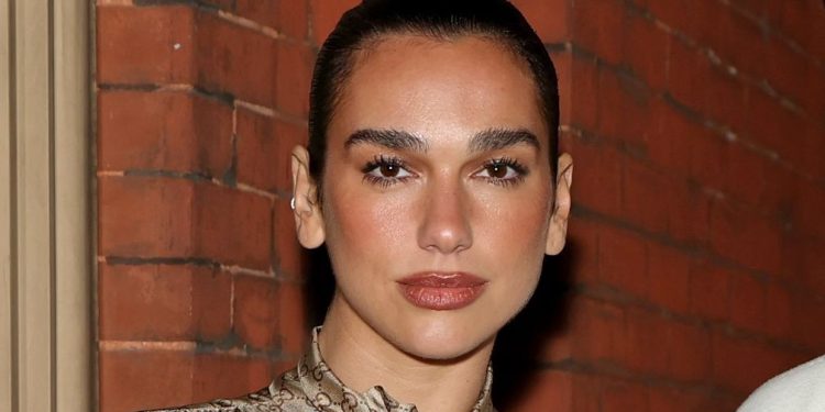 Dua Lipa’s Rainbow Confetti Nails Are Ready to Celebrate the New Year — See Photos