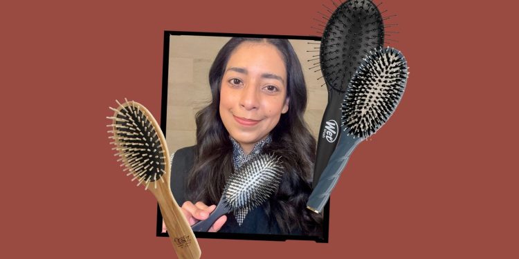 8 Best Brushes for Thick Hair That Power Through Knots and Frizz