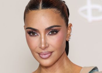 Kim Kardashian’s Super Bowl Bangs Are Unexpectedly Romantic—See the Photos