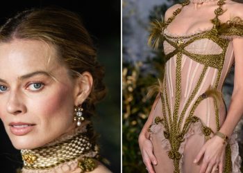 That’s Not Fabric On Margot Robbie’s Dress—It’s Human Hair. See the Photos