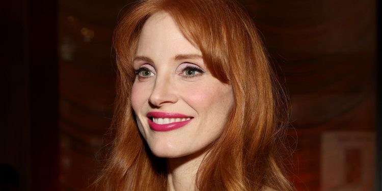 Jessica Chastain Proves “Quiet Silver” Hair Looks So Good on Redheads