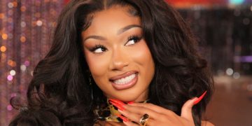 Megan Thee Stallion Looks Like a ’90s Prom Queen in Her Big, Blonde Updo — See Photos