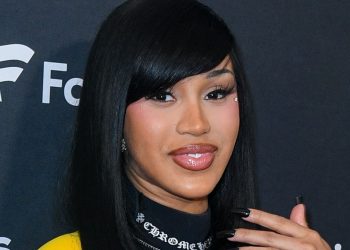 Cardi B Is Channeling Rainbow Brite With Her Multicolor Updo — See Photos