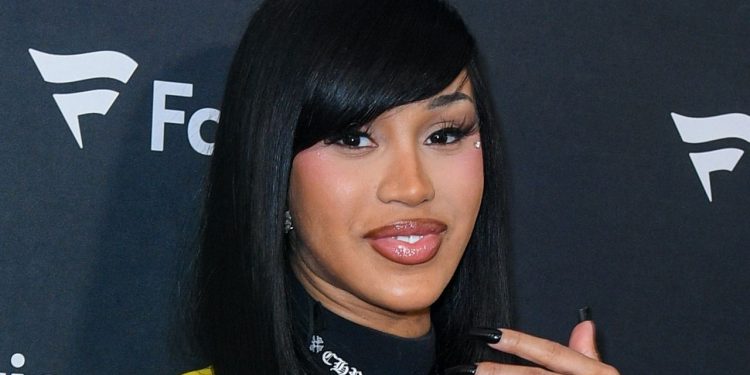 Cardi B Is Channeling Rainbow Brite With Her Multicolor Updo — See Photos