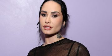 Demi Lovato’s Double Diamond French Manicure Is Extra Fancy — See Photos