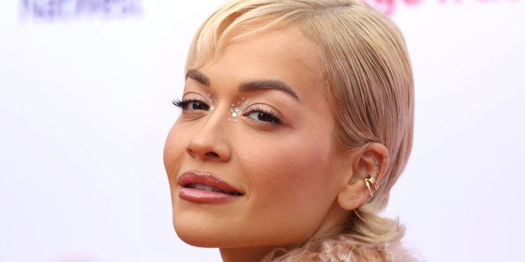 Rita Ora Just Found a New Way to Wear Body Glitter—See the Photos