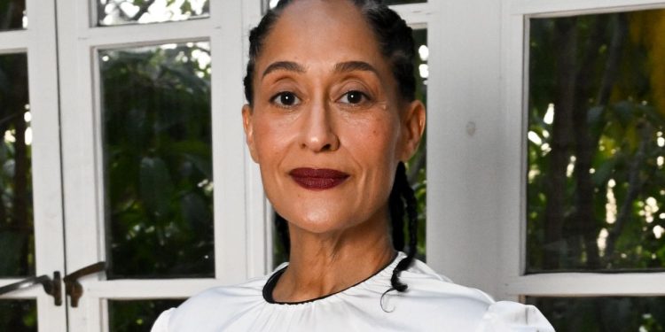 Tracee Ellis Ross Is Wearing 10 Different Colors in Her Mismatched Jelly Manicure—See the Photos