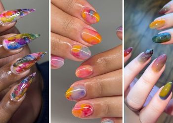 Watercolor Nails Are This Summer’s Dreamiest Nail Art Trend