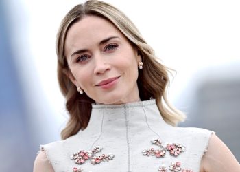 Emily Blunt Is Taking One of the Springiest Nail Colors Into Summer—See the Photos