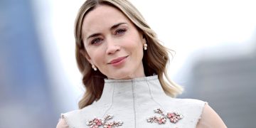 Emily Blunt Is Taking One of the Springiest Nail Colors Into Summer—See the Photos
