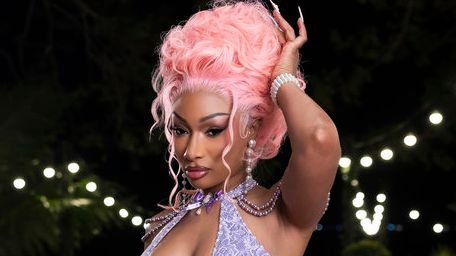 Megan Thee Stallion’s Cotton Candy Curls Just Entered the Villa—See the Photos
