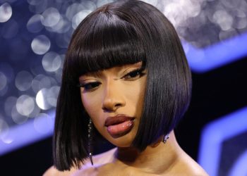 I Can See Megan Thee Stallion’s Neon Green Hair From Across the Country—Watch the Video