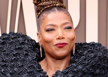 Queen Latifah Crowned Herself With a Towering Braided Updo at the BET Awards — See Photos