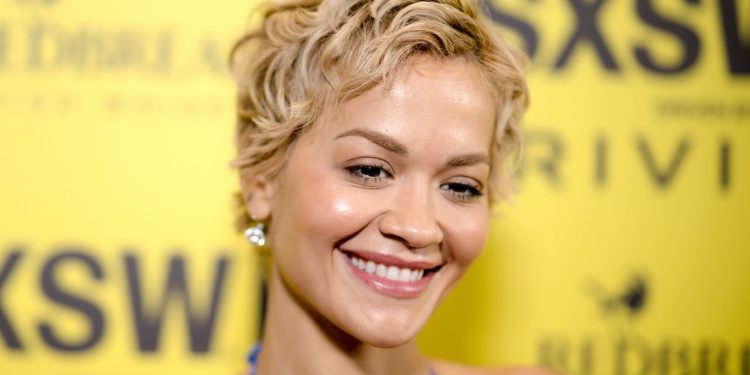 Rita Ora Took the Pastel Nail Trend to a Glittery New Level — See Photos