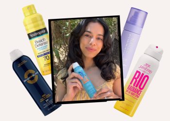 Reapplying Sunscreen Is Annoying, But These Sprays Make It Easier