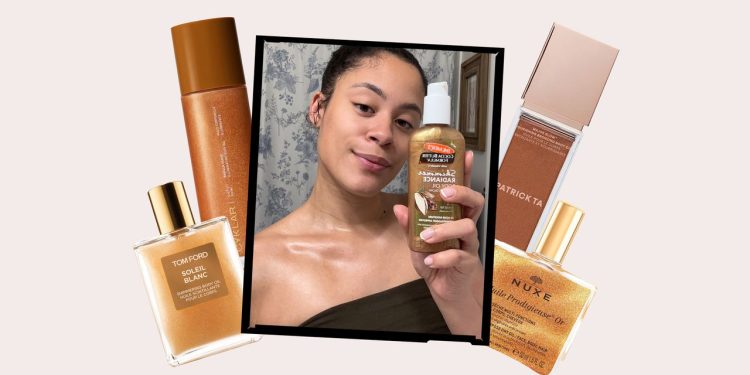 These Body Shimmer Oils Are Golden Hour in a Bottle