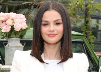 Selena Gomez’s Bun Is Tighter Than the Security at Taylor Swift’s Wedding