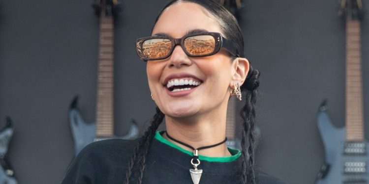 Vanessa Hudgens’s Pickle Nails Are a Really Big Dill