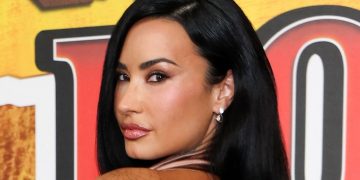 Demi Lovato Revived Her “Camp Rock 2” Deep Side Part for the “Camp Rock 3” Premiere — See Photos